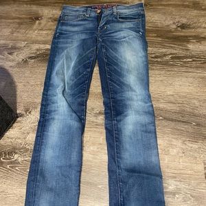 Blue American Eagle Skinny Jeans